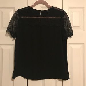 Black Lace Top